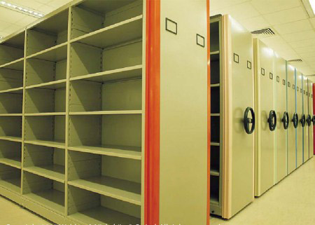 Customized Steel Mobile Shelving Systems for Warehouse Solution