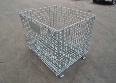 Aceally Racking Galvanized Cage Wire Storage Cages Panels