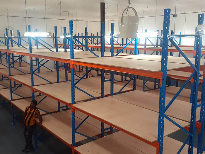 Project introduction of pallet racking system in Fiji