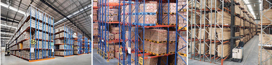 Cases of Double Deep Pallet Racking