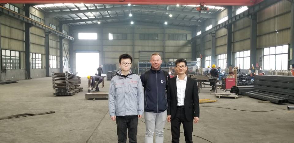 South Africa client Paid A Visit to Aceally Factory in Nanjing