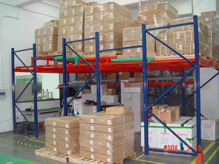 What are the precautions for using push back racking?