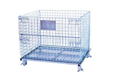 Application of wire mesh container on storage