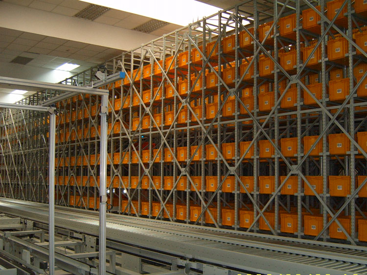Can automated storage racking systems be connected to the software system?