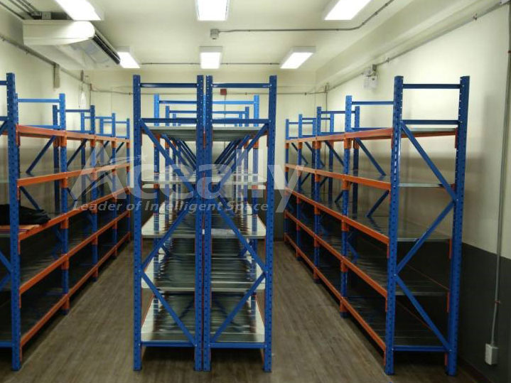 Types of warehouse longspan shelving