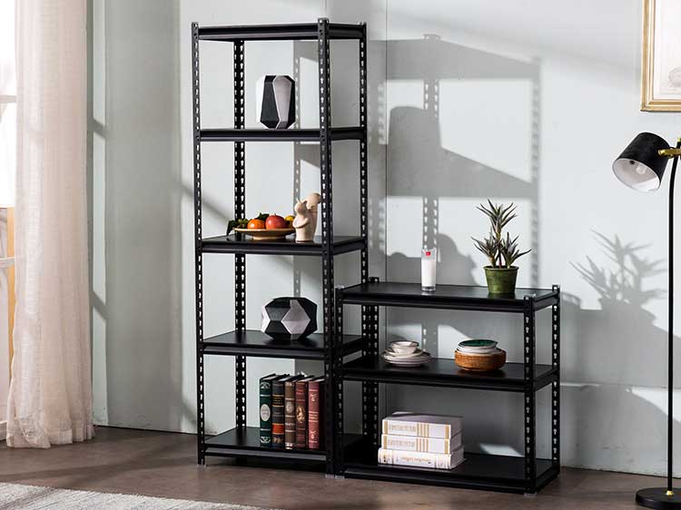 How to assemble light duty storage shelves?
