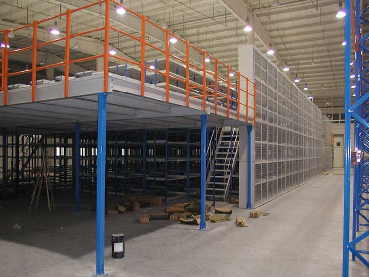 What fields are warehouse mezzanine floors usually used in?