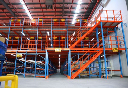 Steel Structure Warehouse Mezzanine Floor Rack