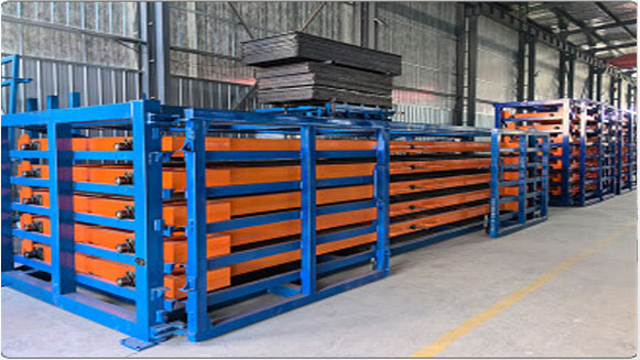 roll-out sheet rack