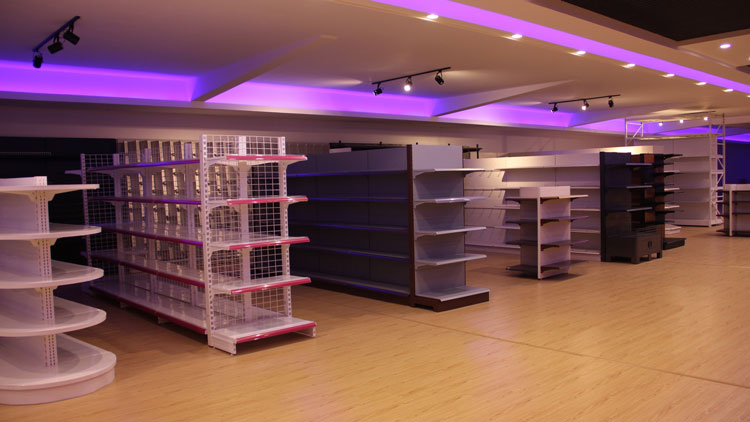 supermarket shelving
