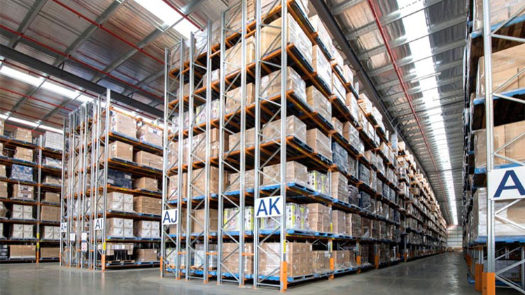 double deep pallet racking system