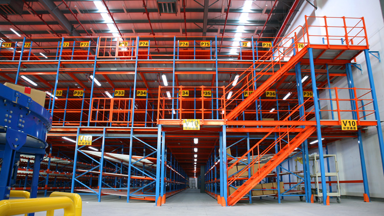 mezzanine floor racking