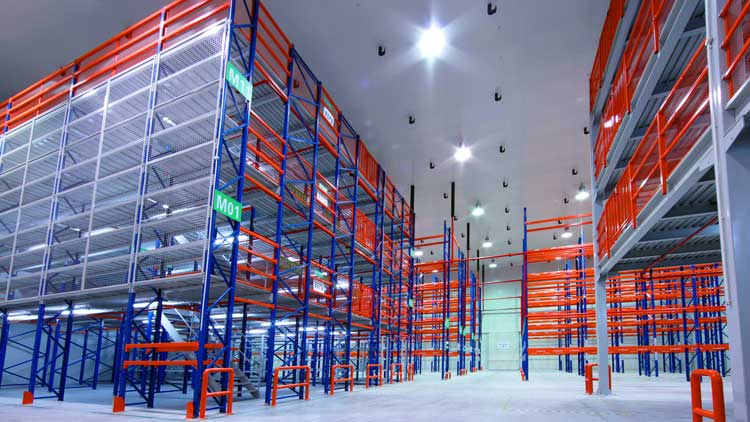 warehouse mezzanine floor system