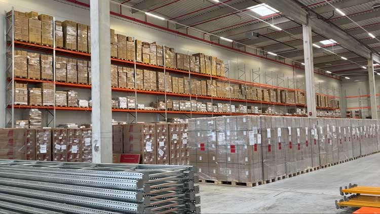 galvanized pallet rack