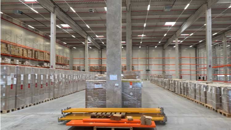 galvanized pallet rack