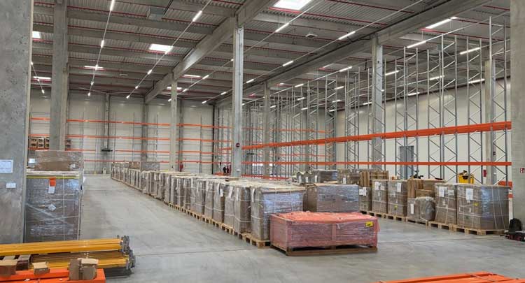 galvanized pallet rack