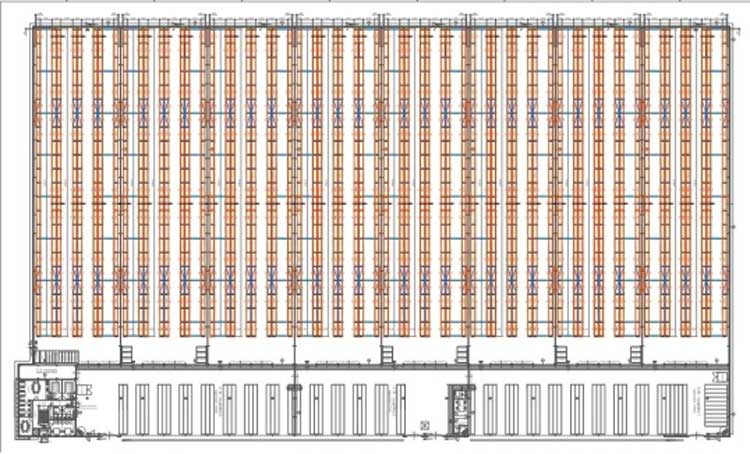 Heavy Duty Pallet Racking Project